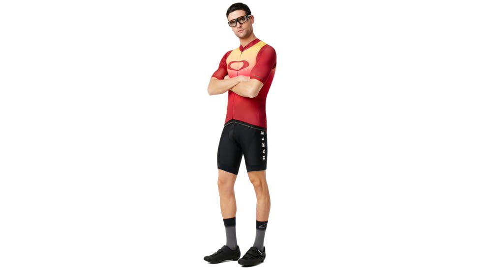 Oakley Aero Jersey Bottoms - Mens, Red Iridium, Small, 434359-4RI-S