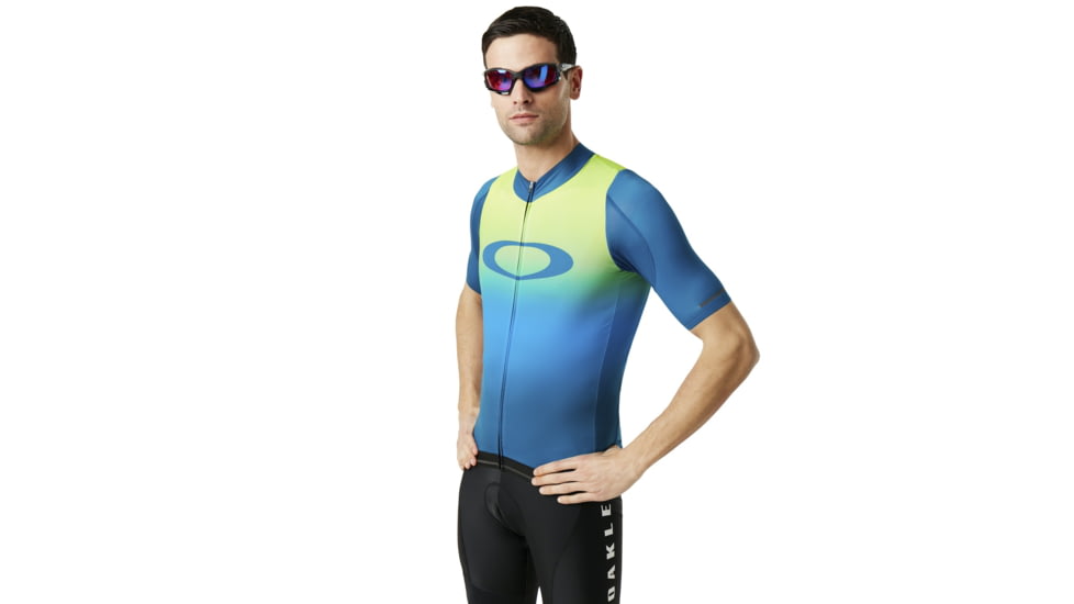 Oakley Aero Jersey - Mens, Blackout, Extra Small 434359-02E-XS