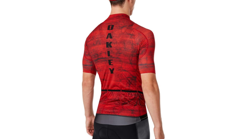 Oakley Aero Jersey Tops - Mens, Fired Forest P, Large, 434359-4FF-L