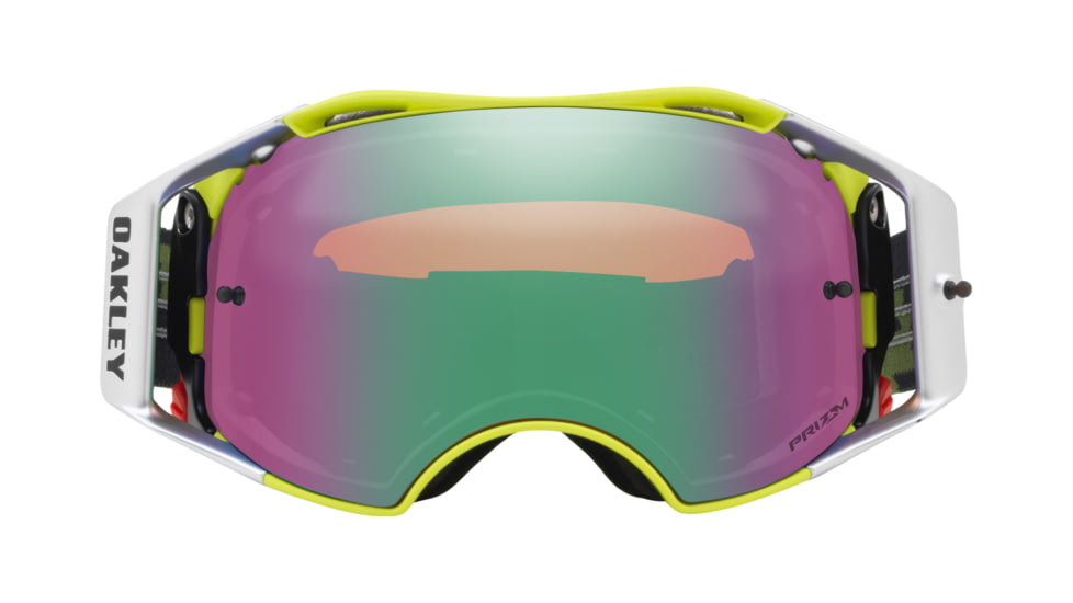 Oakley Airbrake MX Goggles w/Prizm MX Jade, Green, OO7046-51