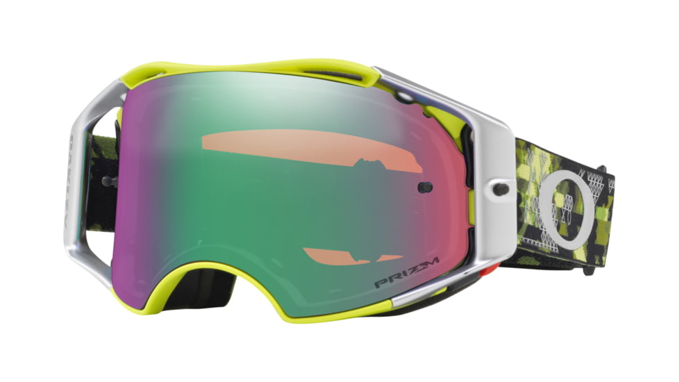 Oakley Airbrake MX Goggles w/Prizm MX Jade, Green, OO7046-51