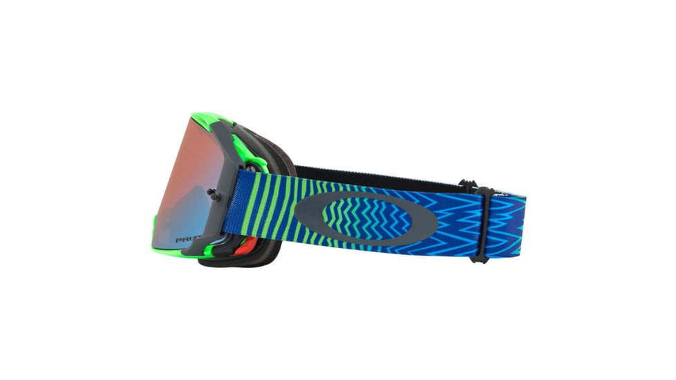 Oakley Airbrake MX Goggles w/Prizm MX Sapphire, Blue/Green, OO7046-67