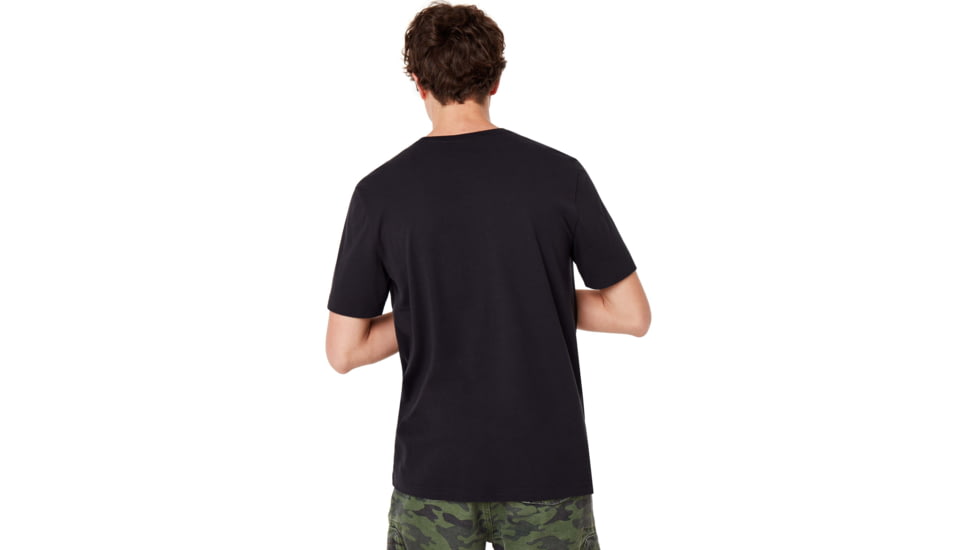 Oakley Allover Logo Tee - Men's, Blackout, Extra Small, 457939-02E-XS