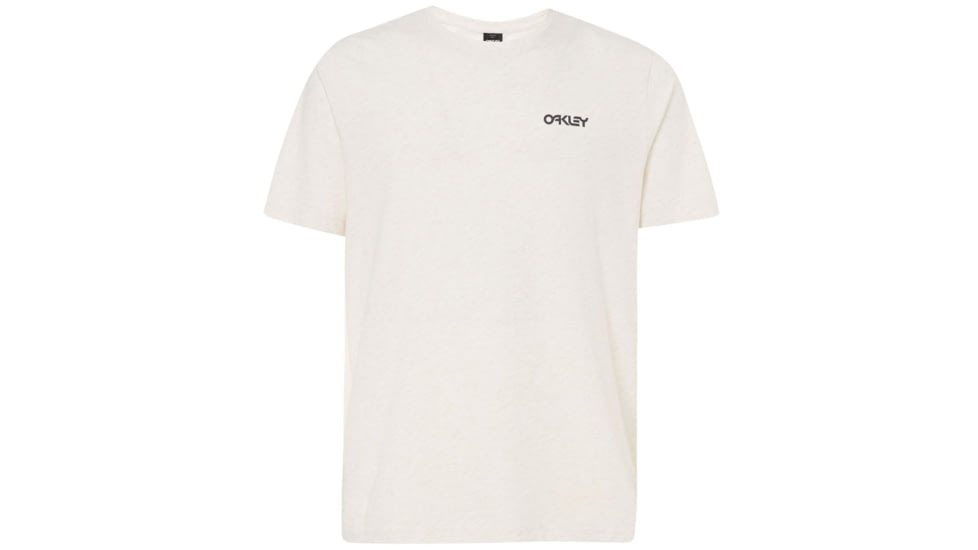 Oakley Back Ad Heritage Tee - Mens, Oatmeal Heather, 2XL, 457695-964-XXL