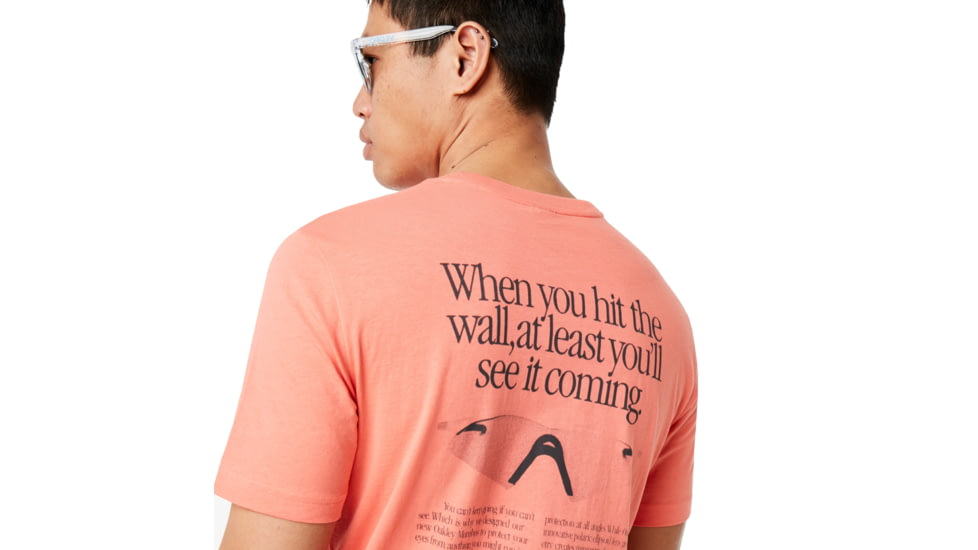 Oakley Back Ad Heritage Tee - Mens, Sunset, 2XL, 457695-71F-XXL