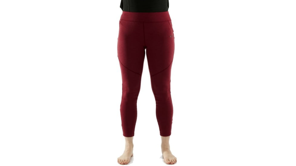 Oakley Base Leggings - Womens, Burgundy, Small, 532343-402-S