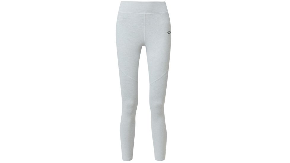 Oakley Base Leggings - Womens, Light Grey, Extra Large, 532343-202-XL