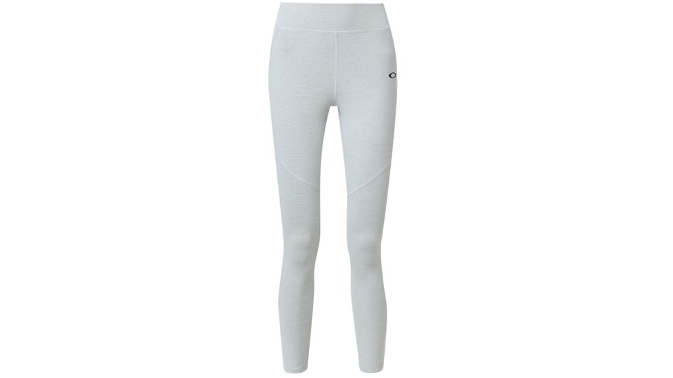 Oakley Base Leggings - Womens, Light Grey, Large, 532343-202-L