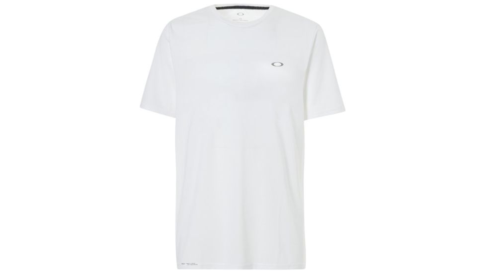 Oakley Base Short Sleeve - Mens, White, Extra Large, 434006-100-XL