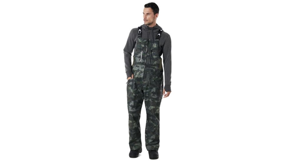 Oakley Bib 15K/ 3L - Mens, Camou, Extra Large, 422389-9A1-XL