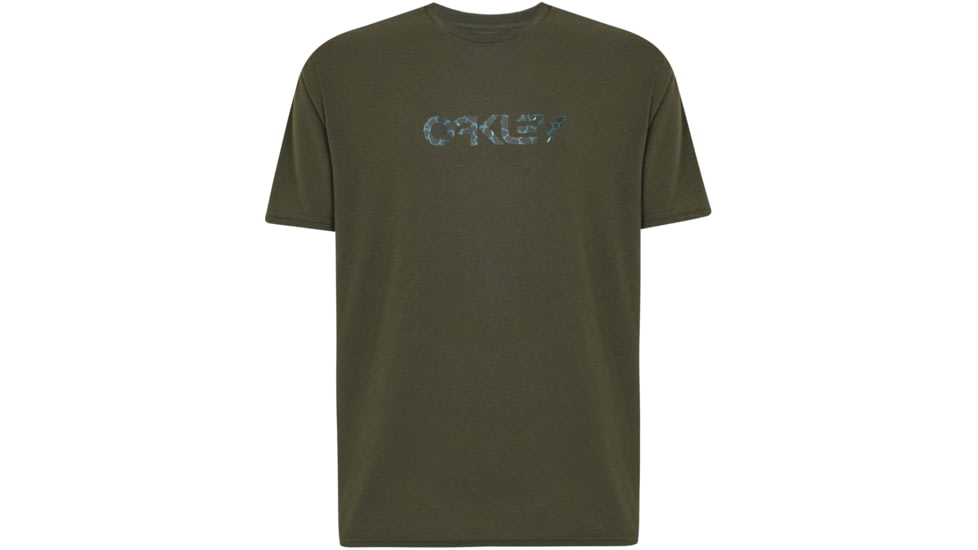 Oakley Camo B1B Logo Short Sleeve Tee - Mens, New Dark Brush, Extra Small, FOA400034-86L-XS