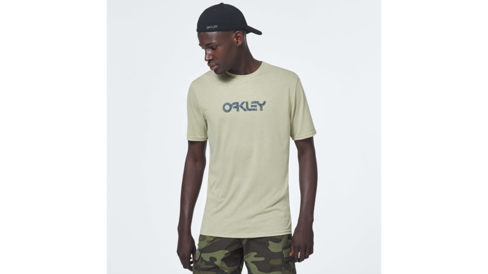 Oakley Camo B1B Logo Short Sleeve Tee - Mens, Uniform Green, Extra Large, FOA400034-7UG-XL