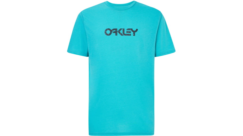 Oakley Camo B1B Logo Short Sleeve Tee - Mens, Wave Blue, 2XL, FOA400034-6W6-XXL