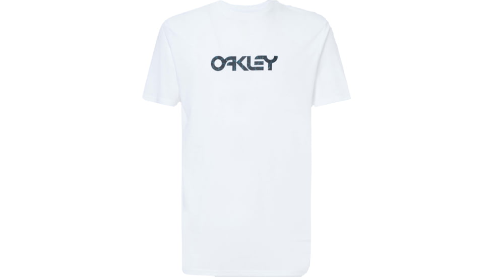 Oakley Camo B1B Logo Short Sleeve Tee - Mens, White, Medium, FOA400034-100-M