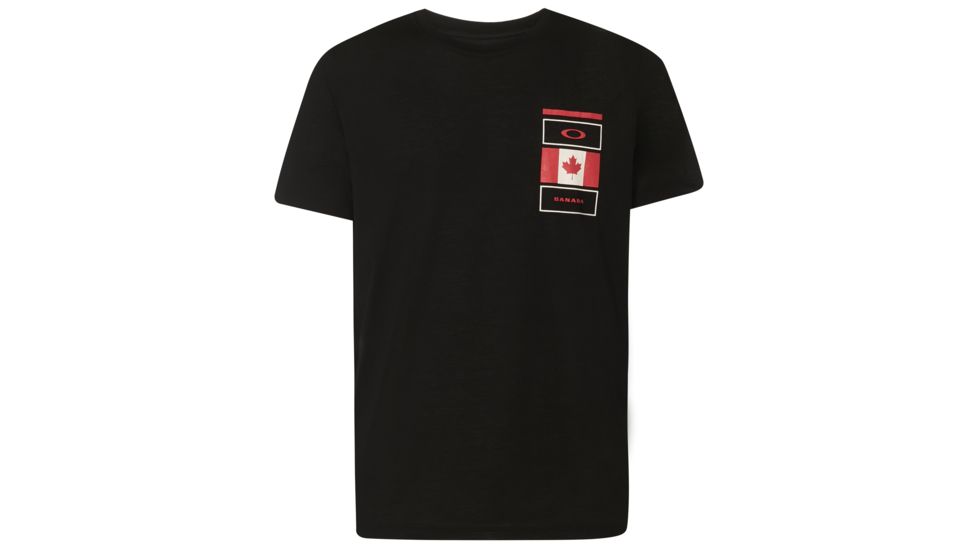 Oakley Canada New Tee - Men's, Blackout, Small, FOA400524-02E-S