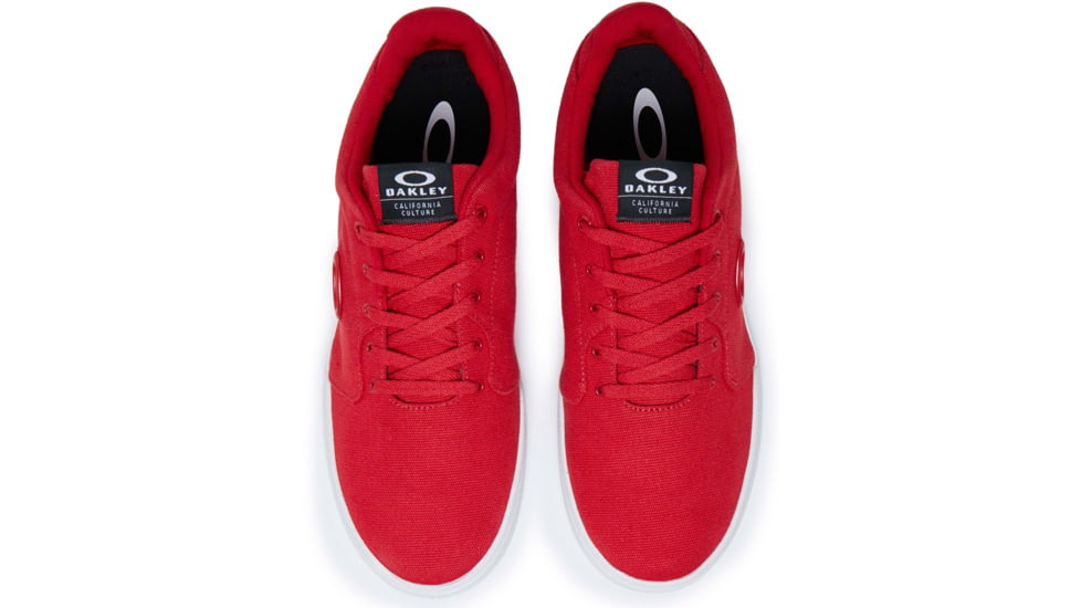 Oakley Canvas Flyer Sneaker - Mens, Red Line, 8.5, 13551-465-8.5