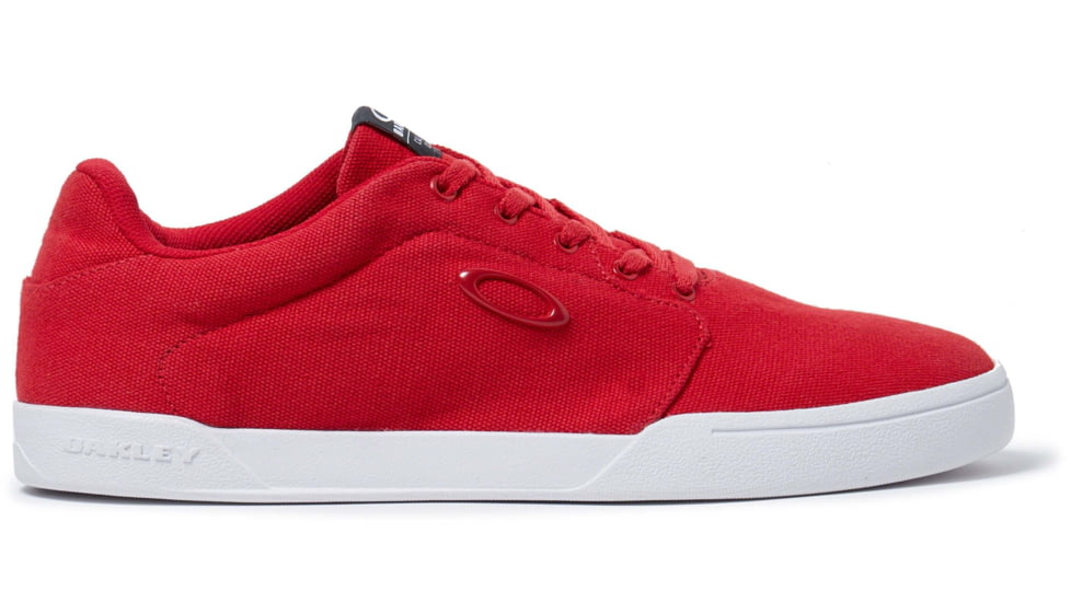 Oakley Canvas Flyer Sneaker - Mens, Red Line, 8.5, 13551-465-8.5
