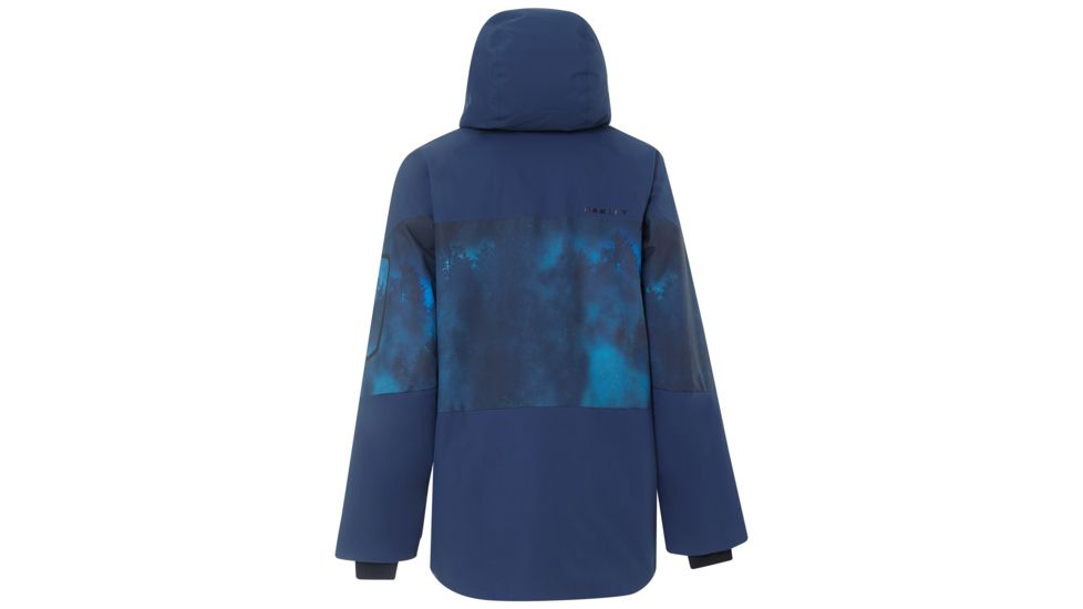 Oakley Cedar Ridge Insulated 2L 10K Jacket - Mens, Blue Forest P, Large, 412785A-6CT-L