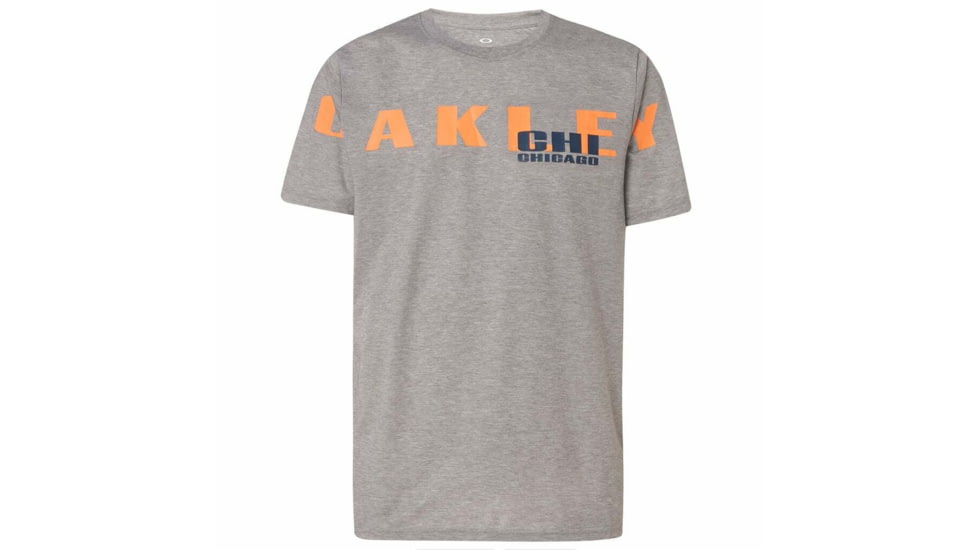 Oakley Chicago Tee - Mens, New Athletic Grey, Medium, FOA400513-27B-M