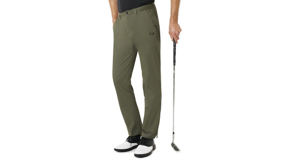 Oakley Chino Icon Golf Pant - Mens, Stone Gray, 31 422451-22Y-31