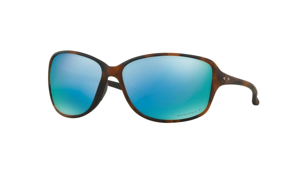Oakley COHORT OO9301 Sunglasses 930109-61 - Matte Brown Tortoise Frame, Prizm Deep H2o Polarized Lenses