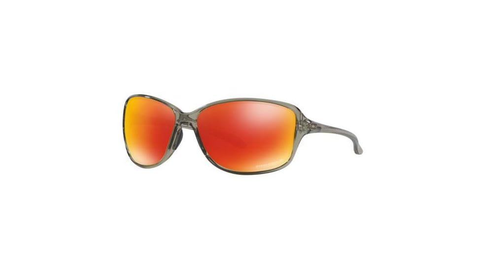 Oakley Cohort OO9301 Sunglasses, Grey Ink, Prizm Ruby Polarized, 61, OO9301-930113-61