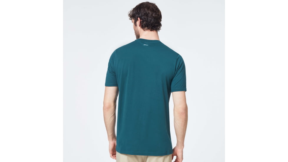 Oakley Cut B1B Logo Short Sleeve Tee - Mens, Pine Forest, Extra Small, FOA400037-73N-XS