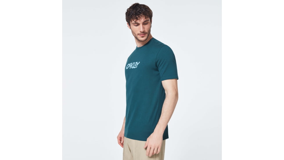 Oakley Cut B1B Logo Short Sleeve Tee - Mens, Pine Forest, Extra Small, FOA400037-73N-XS