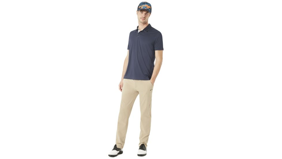 Oakley Divisonal Polo - Mens, Light Grey, Large 433690-202-L