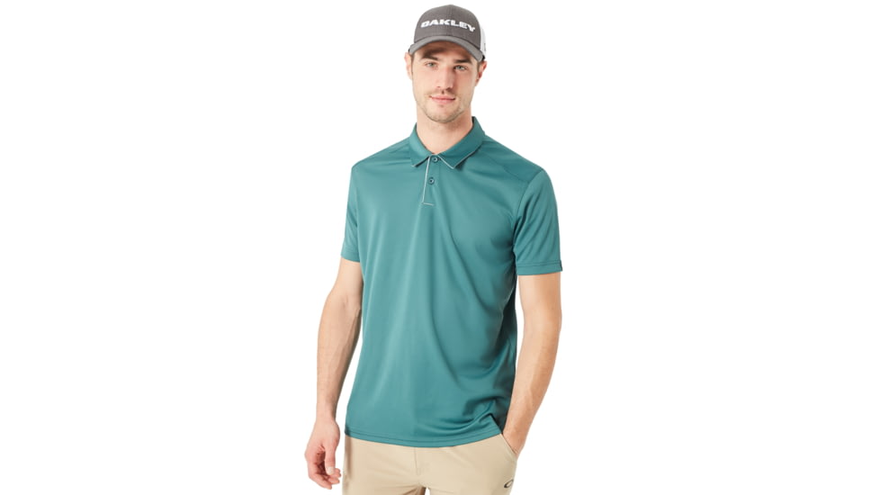 Oakley Divisonal Polo - Mens, Balsam, Large, 433690-6A9-L