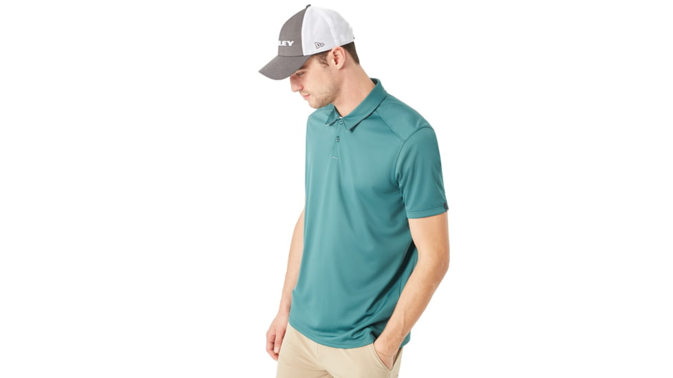 Oakley Divisonal Polo - Mens, Balsam, Large, 433690-6A9-L