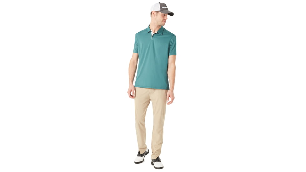 Oakley Divisonal Polo - Mens, Balsam, Large, 433690-6A9-L
