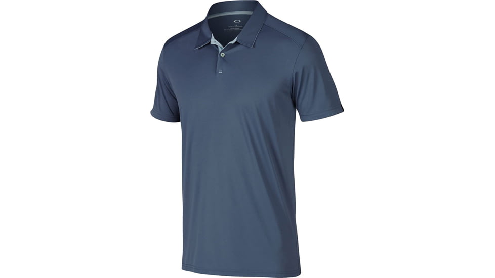 Oakley Divisonal Polo - Mens, Blue Indigo, Small, 433690-68D-S