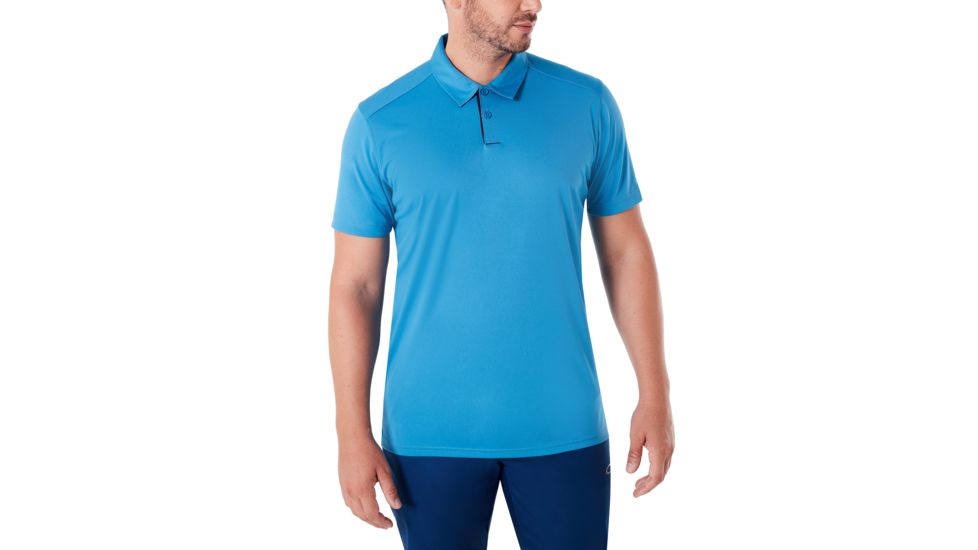Oakley Divisonal Polo - Mens, California Blue, Large, 433690-6CS-L