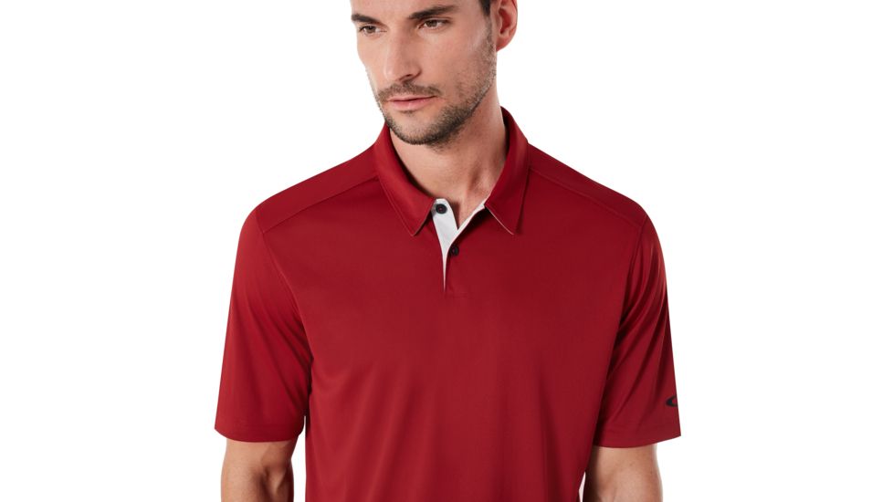 Oakley Divisonal Polo - Mens, Iron Red, Medium, 433690-80U-M