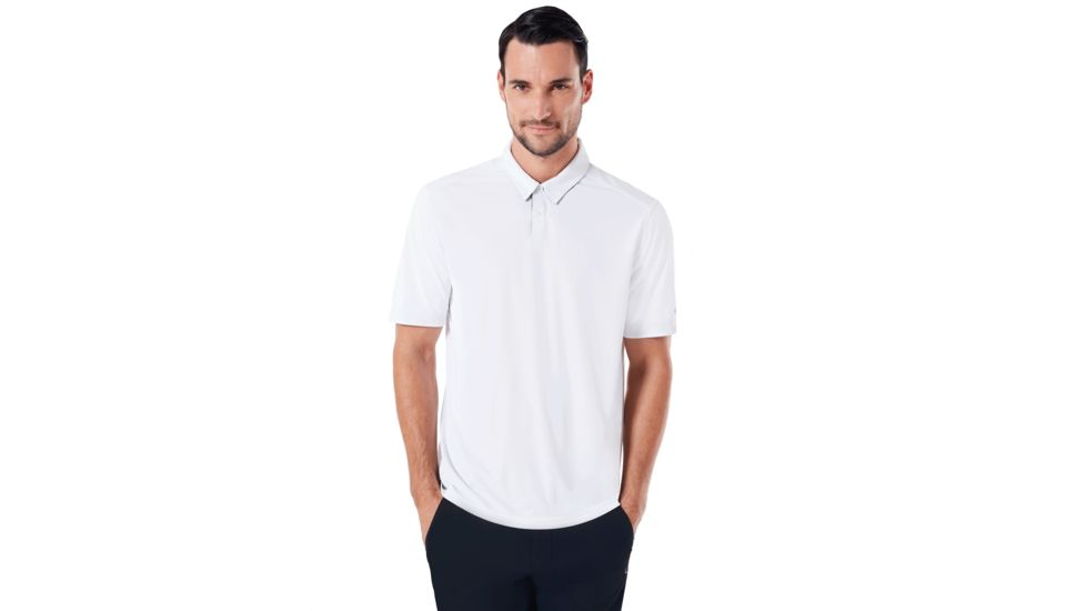 Oakley Divisonal Polo - Mens, White, 2XL, 433690-100-XXL