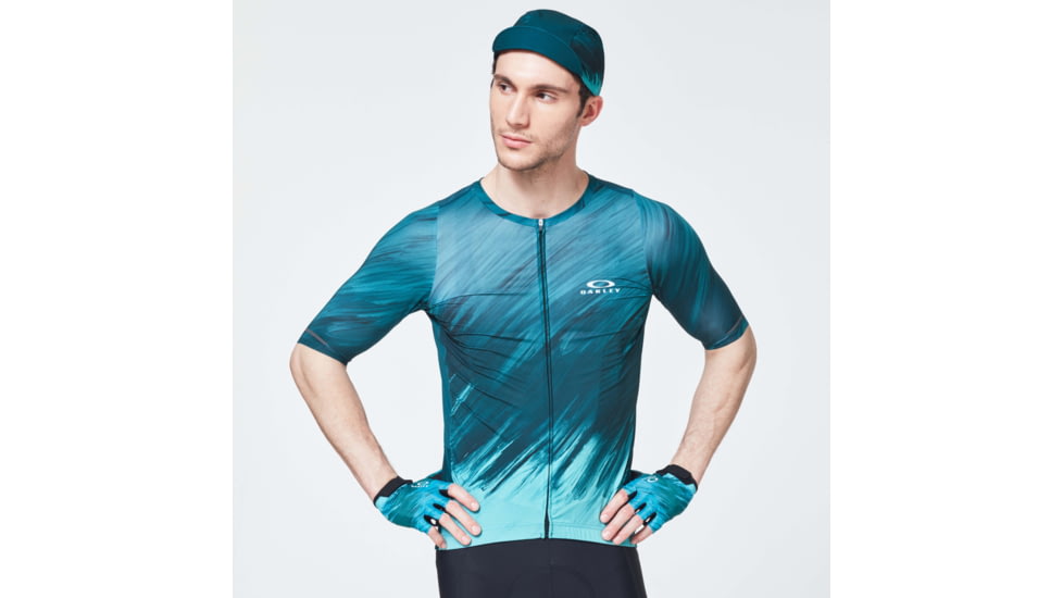 Oakley Endurance Jersey 2.0 Baselayer - Mens, Pine Forest, Extra Small, FOA400176-73N-XS