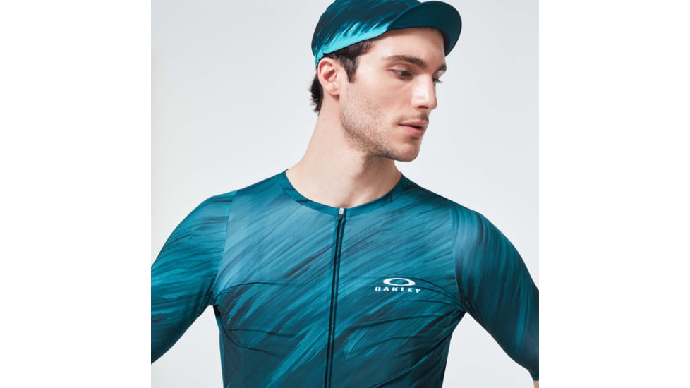 Oakley Endurance Jersey 2.0 Baselayer - Mens, Pine Forest, Extra Small, FOA400176-73N-XS