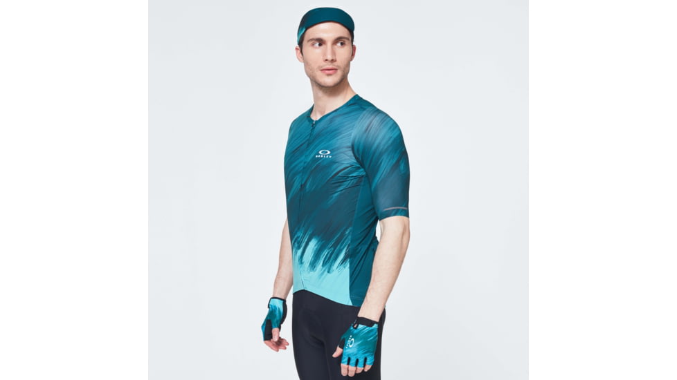 Oakley Endurance Jersey 2.0 Baselayer - Mens, Pine Forest, Extra Small, FOA400176-73N-XS