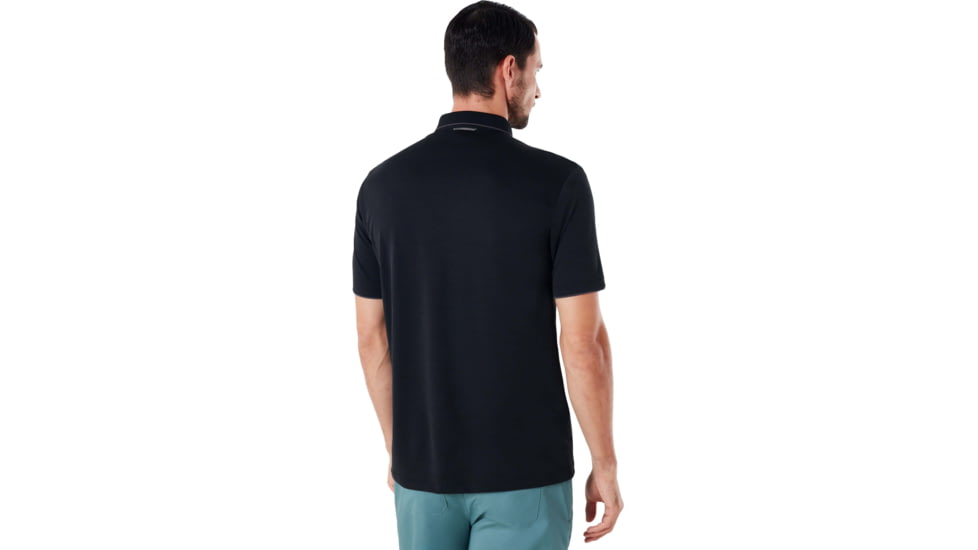 Oakley Enhance 8.7 Short Sleeve Polo - Mens, Blackout, 2XL, 434260-02E-XXL