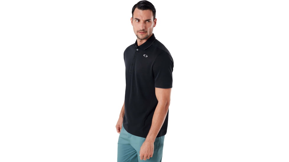 Oakley Enhance 8.7 Short Sleeve Polo - Mens, Blackout, 2XL, 434260-02E-XXL