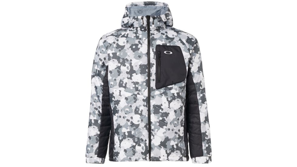 Oakley Enhance Insulation Jacket 9.7 - Mens, White Print, Medium, 412823-186-M