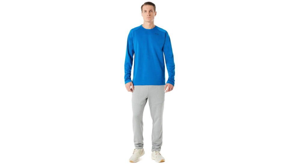Oakley Enhance Long Sleeve Crew 8.7.02 - Mens, Ozone, Large, 434249-62T-L