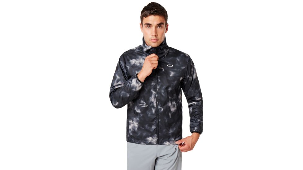 Oakley Enhance Wind Warm Jacket 9.7 - Mens, Blackout, Medium, 412822-02E-M