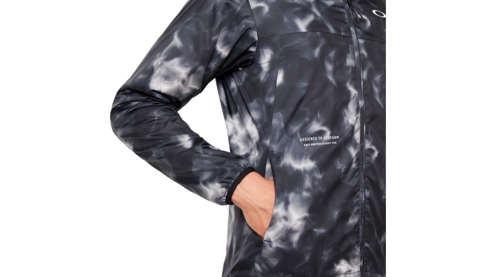 Oakley Enhance Wind Warm Jacket 9.7 - Mens, Blackout, Medium, 412822-02E-M