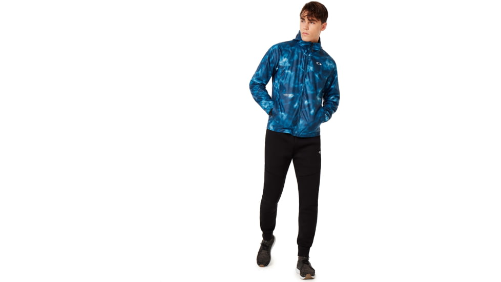 Oakley Enhance Wind Warm Jacket 9.7 - Mens, Foggy Blue, Medium, 412822-6FB-M