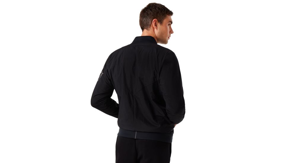 Oakley Enhance Wind Warm Mil Jacket - Mens, Blackout, Large, 412819-02E-L