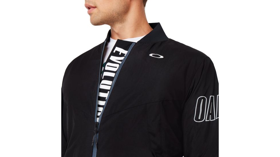 Oakley Enhance Wind Warm Mil Jacket - Mens, Blackout, Large, 412819-02E-L