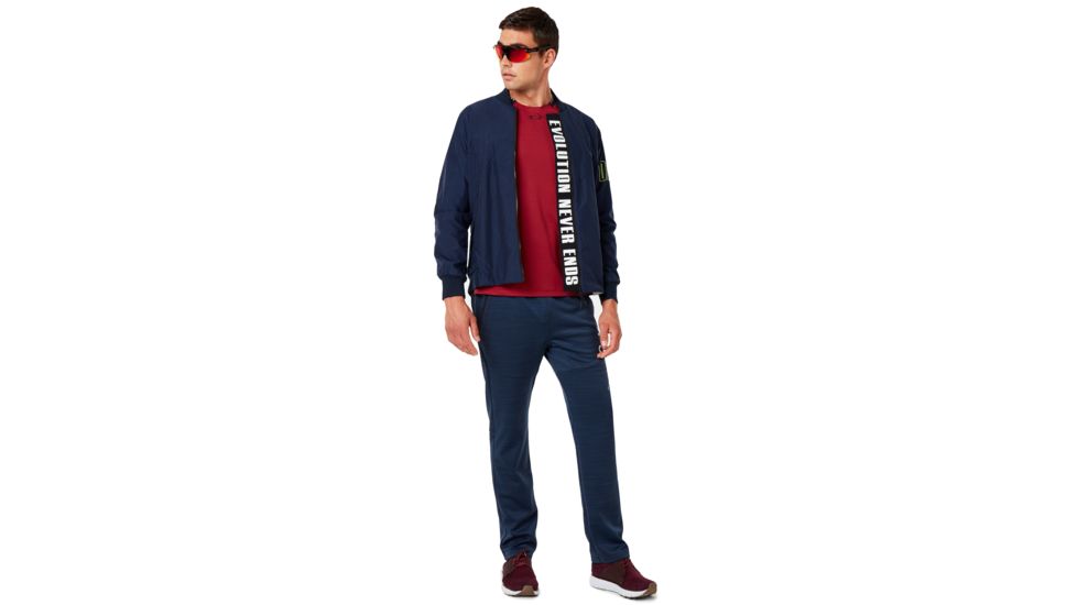 Oakley Enhance Wind Warm Mil Jacket - Mens, Foggy Blue, Medium, 412819-6FB-M