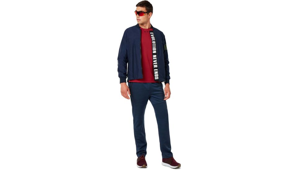 Oakley Enhance Wind Warm Mil Jacket - Mens, Foggy Blue, Large, 412819-6FB-L